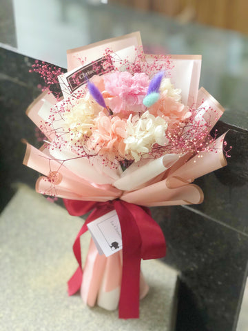 母親節康乃馨保鮮花束 Mother’s Day Preserved Bouquet